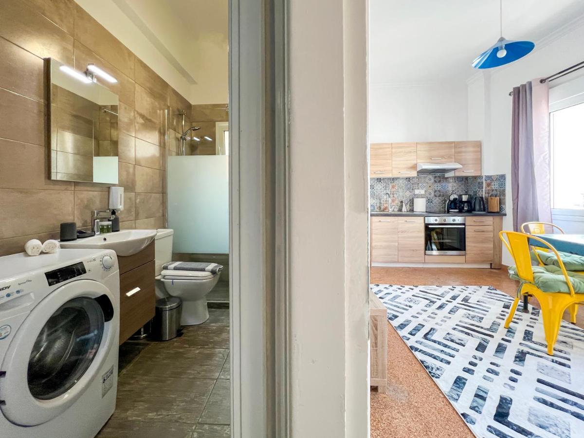 Soho Artsy 55Sqm Apt With Acropolis View Apartment เอเธนส์ ภายนอก รูปภาพ